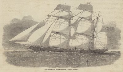 El Clíper Barque de Sunderland, Dragón Volador de Edwin Weedon